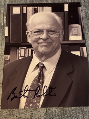 BURTON RICHTER Noble Prize Physics AUTOGRAPHED  5x7 with COA