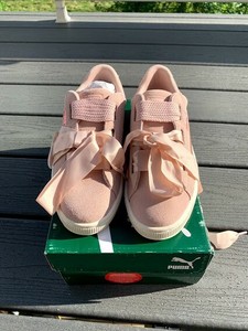 Puma Suede Heart Rose Gold Jr / Cameo Rose-Rose Gold / US 6C / UK 5 / EUR 38  / | eBay