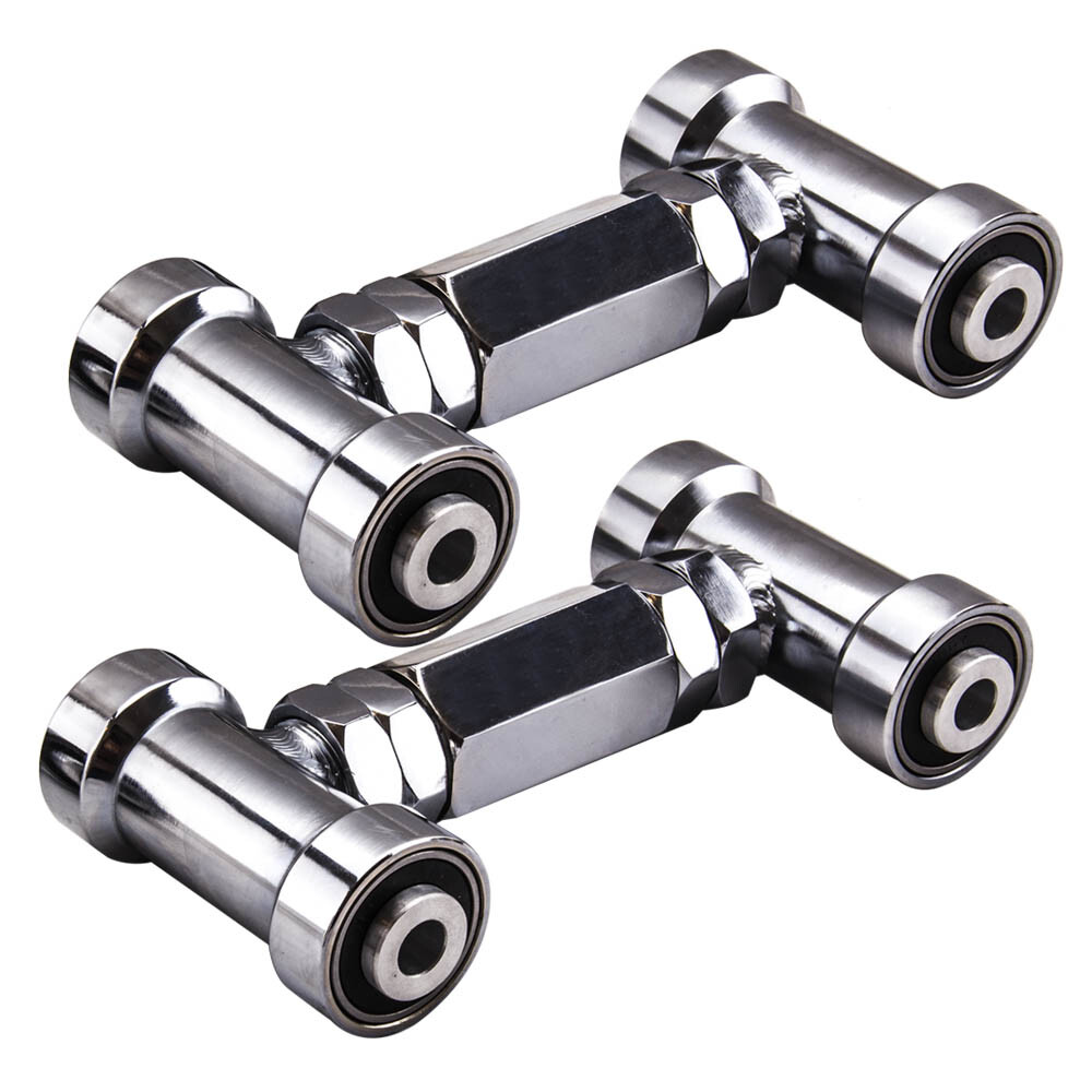 Pair Adjustable Front Upper Camber Arms Arm For Nissan Skyline R32 GTR 300zx Z32