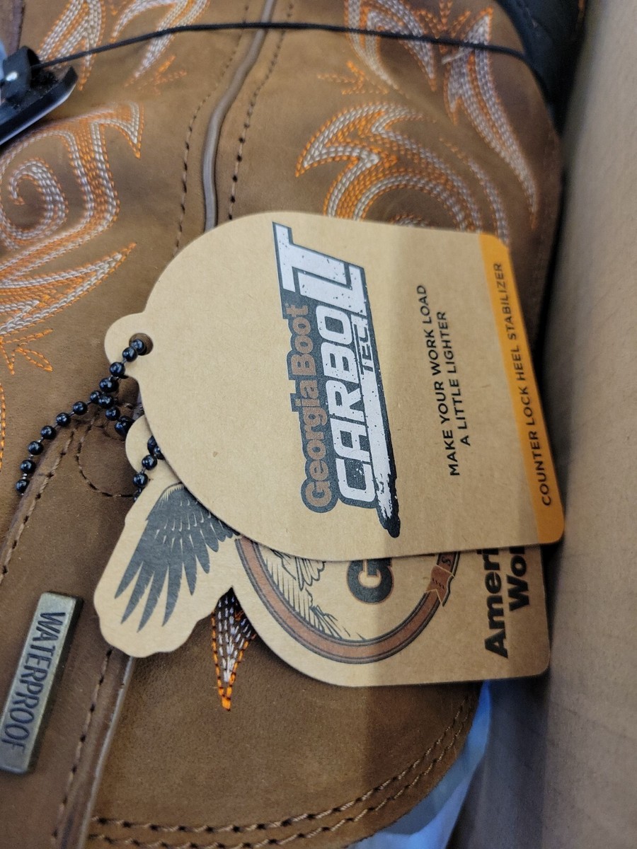 Georgia Boot Damen Carbo-tec LTR Sicherheitsstiefel – Wasserdicht, Stahlkappe, Für Farm & Ranch