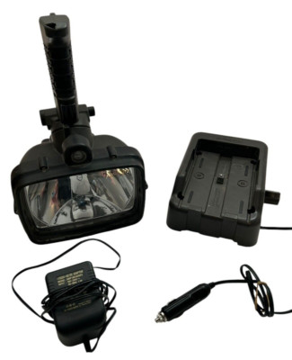 GOLIGHT Profiler II Searchlight W/Plug /Docking Station +Car Charger READ