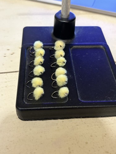 Fly Fishing Egg Flies - One Dozen - Salmon, Trout, Steelhead - Picture 2 of 3