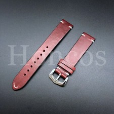 22MM SMOOTH LEATHER WATCH BAND STRAP FITS FOR MOVADO BOLD 3600432 WATCH RED