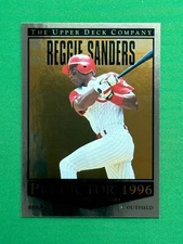 1996 Upper Deck Series 2 Baseball #R47 Reggie Sanders Predictors: Retail