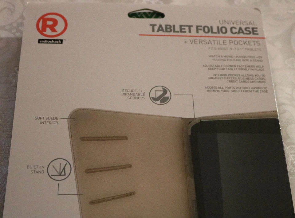 Universal Tablet Folio Case - Fits Most 9-10.1" - Image 3 of 4