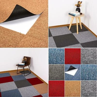 GR8 HOME Carpet Tiles Heavy Duty 20pcs 5SQM Commercial Office Home Shop Retail Flooring