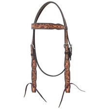 1052-12-SV Circle Y Quilted Sunflower Browband Headstall NEW