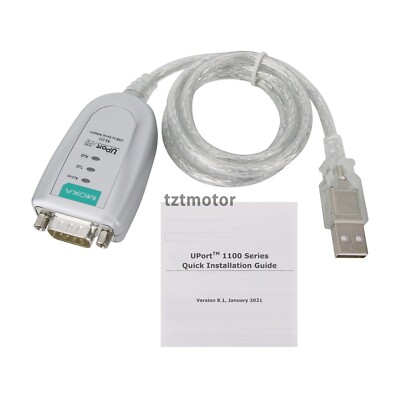 Original MOXA UPORT 1110 1Port RS232 to USB Adapter Cable RS232 to USB Converter