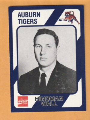 Hindman Wall Auburn Tigers 1989 Card #135 13U