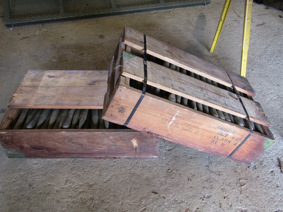 WWII Korea US Military NOS E-tool shovel replacement handle 1949