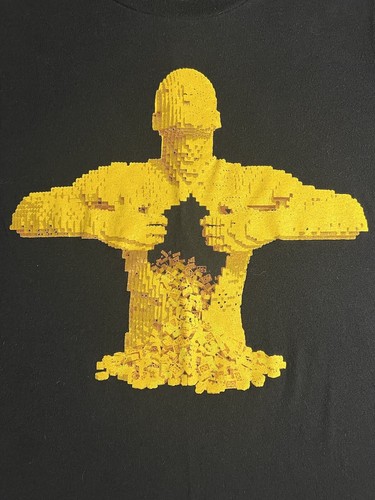 The Art of the Brick Nathan Sawaya LEGO T-Shirt Museum Exhibit Size Kids 8 - Picture 2 of 7