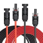 ALLPOWERS 1.5m Solar Extension Cable Female and Male Connector Solar Panel Cable