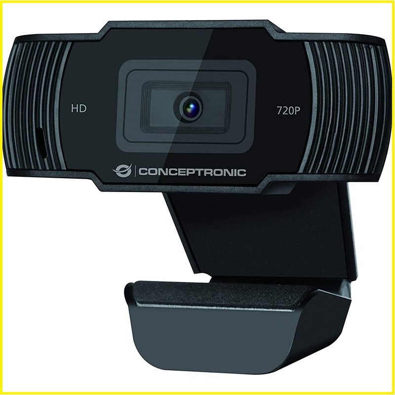 Hd Webcam Conceptronic Amdis03b Webcam Per Pc Con Microfono Usb