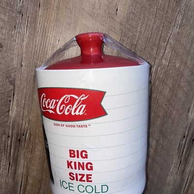 Vintage 1990's Coca-Cola Big King Size Ice Cold Soda Bottle
