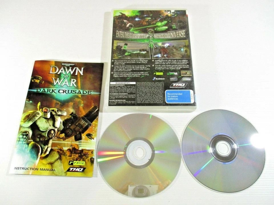 Dawn Of War Dark Crusade M PC Game. THQ 2006 Complete with Demo Disc And Manual. - Image 2 of 4