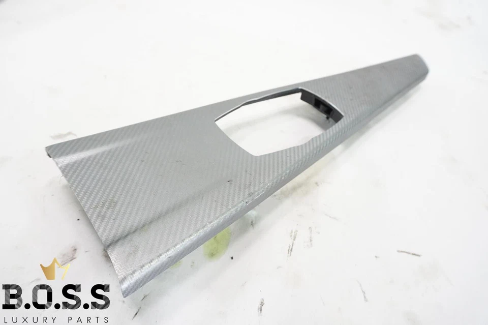 BMW F30 F31 F32 2017-2019 moldura decorativa consola central aluminio OEM Foto 4 de 4