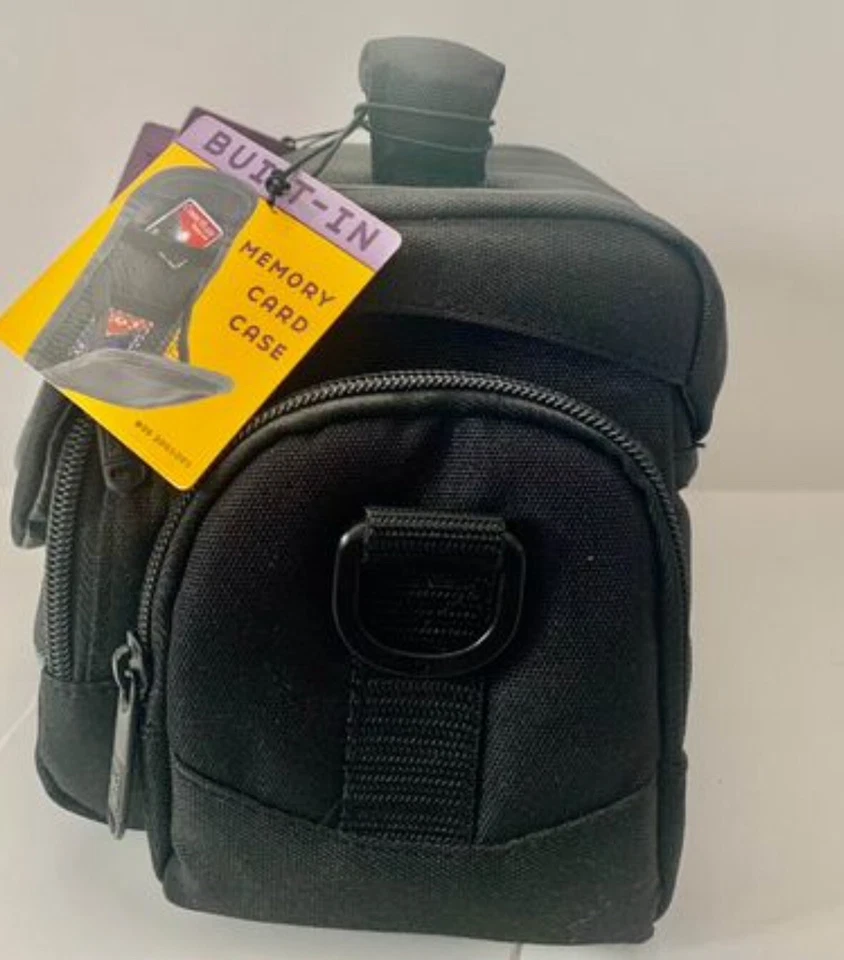 Case Logic DSLR Camera & Camcorder Carrying Case Bag Black Straps ~ 14” x 6” x8” - Image 4 of 4