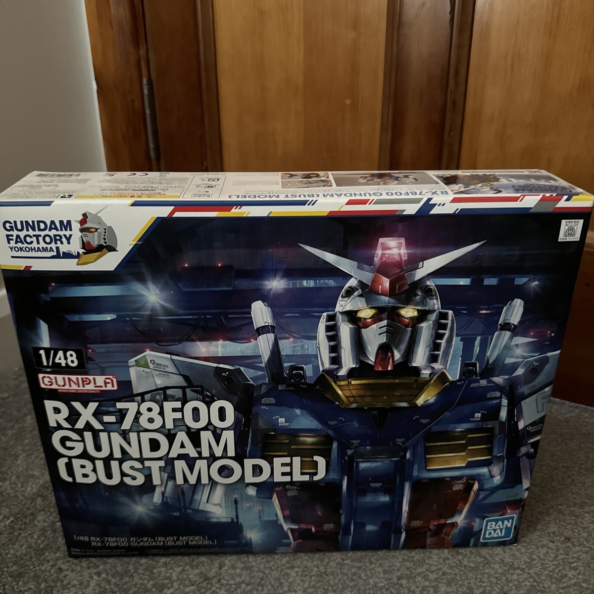 ガンダムファクトリー横浜 1/48 RX-78F00 ガンダム バストモデル 1/48