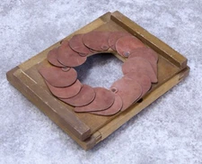 “The Dixie Vignette” Wood Contact Printer – RARE & UNUSUAL!!