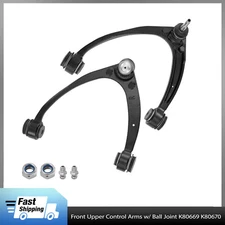 Front Upper Control Arms Ball Joints for Chevy Silverado GMC Sierra 1500 Tahoe