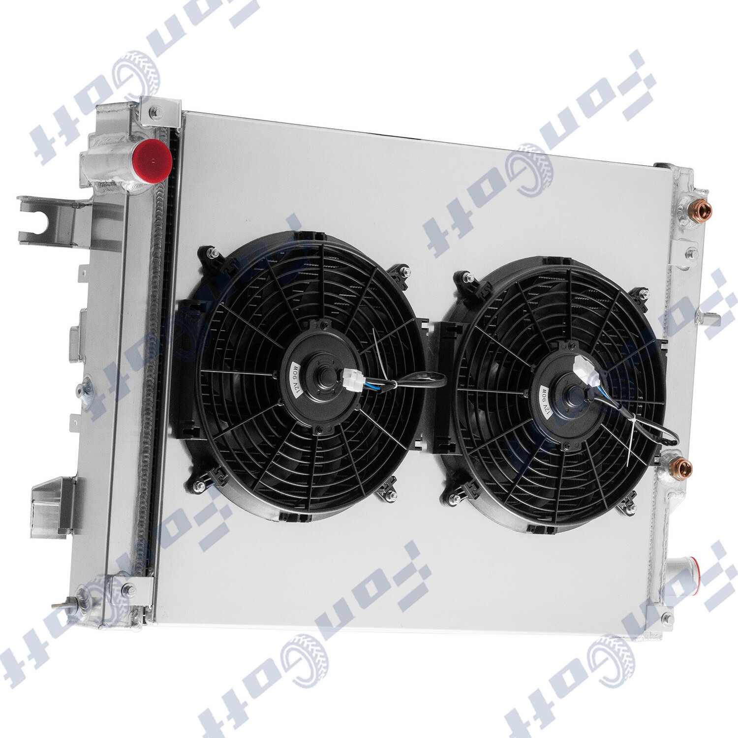 4 Row Radiator Shroud Fan For 2013-2018 Ram 2500/3500 4500 Pickup 6.7L L6 Diesel thumbnail 3