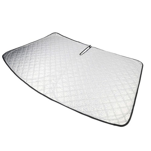 Car Foldable Windshield Sun Shade Visor Protector Custom For Cadillac XTS 13-19 - Picture 4 of 18