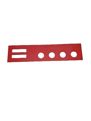 Wii Console Part Replacement Controller Memory Card Face Plate Case Cover Red - Image 1 of 4