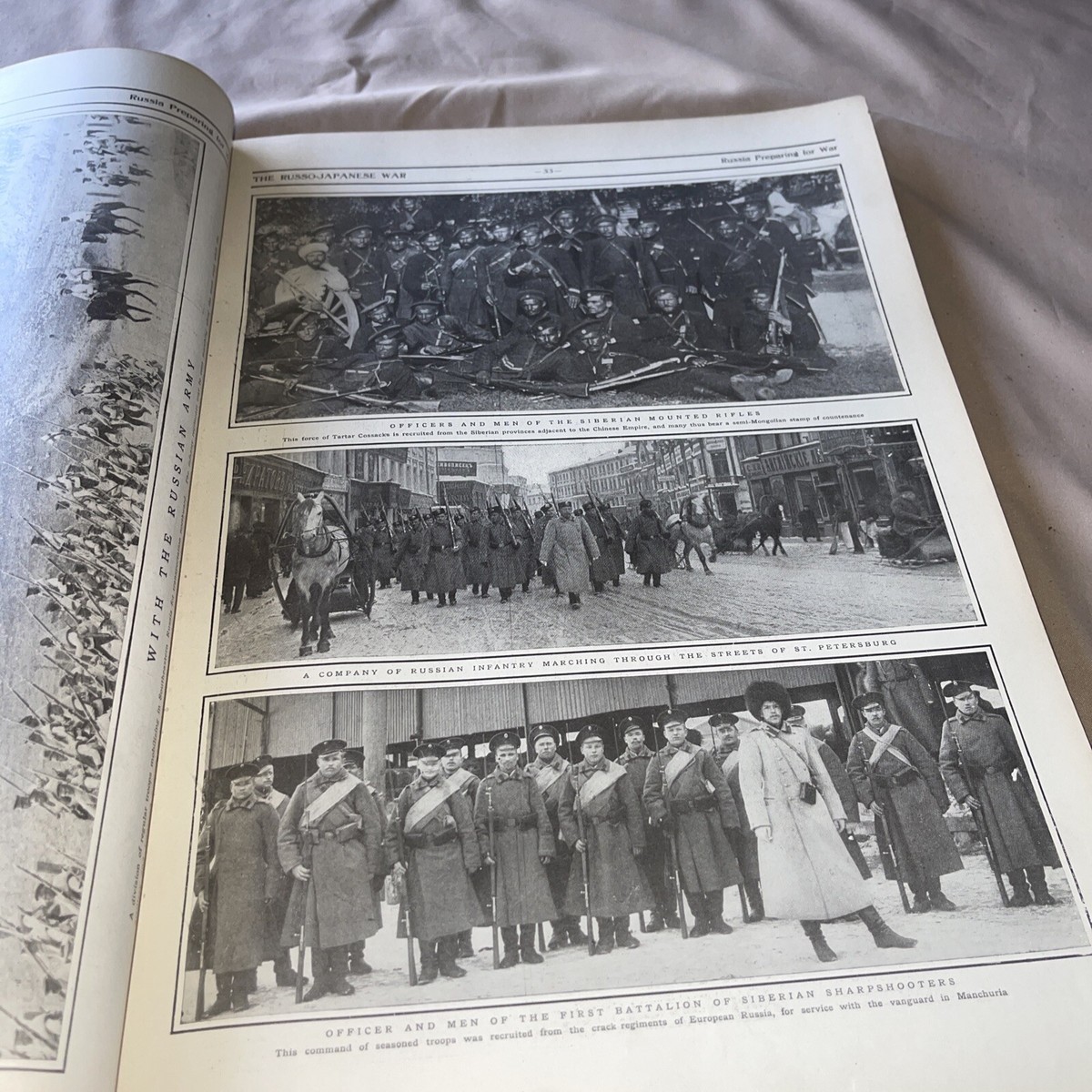Antique 1905 War Book of Russo Japanese War Photographic RARE | eBay