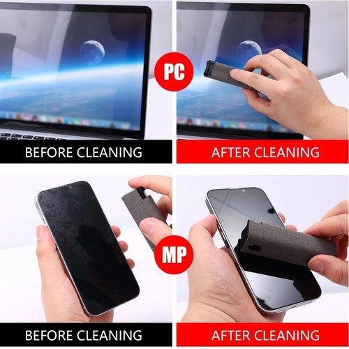 2 in 1 Screen Cleaner Spray For Mobile Phone PC Tablet Remove r Ipad Dust T9Z9 - Afbeelding 13 van 22