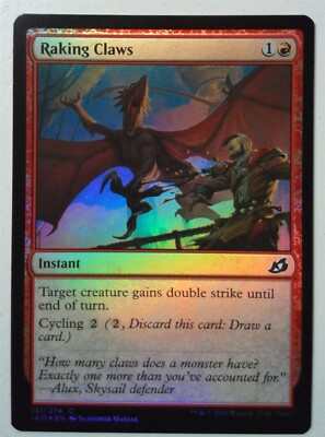 Raking Claws *FOIL Common* Magic MtG x1 Ikoria