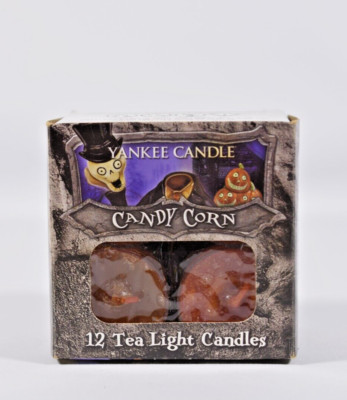 Yankee Candle Candy Corn Tea Lights Partial (8 Count) Boney Bunch RARE