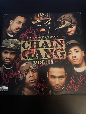 State Property Signed Chain Gang Vinyl Freeway Beanie Sigel Young