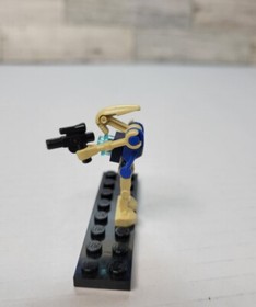 LEGO Battle Droid Pilot Minifigure Star Wars Clone Wars Blue w/Blaster