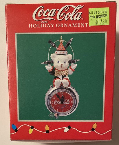 Vintage 1996 Coca Cola Brand Holiday Ornament, SPRING SALE - Picture 14 of 16