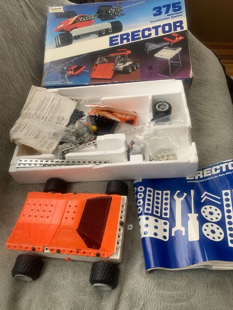 vintage erector sets for sale