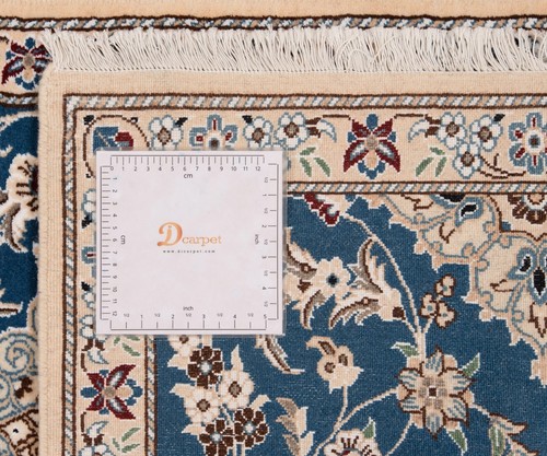 Nain 9la Handgeknüpfter Perserteppich 208x75 cm-Neu,Orient,Carpet,Läufer,Blau - Picture 9 of 9