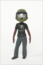 Halo Avatar Series 2 Figure by McFarlane - Anniversary Helmet and Tee