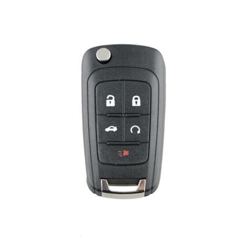 5 Buttons Car Key Fob Case Shell Replacement Fit for Chevrolet Opel Vauxhall - Picture 2 of 9
