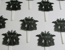 12 Dragon Cupcake Picks Topper Decoration Medieval Knight Bday Party Supply