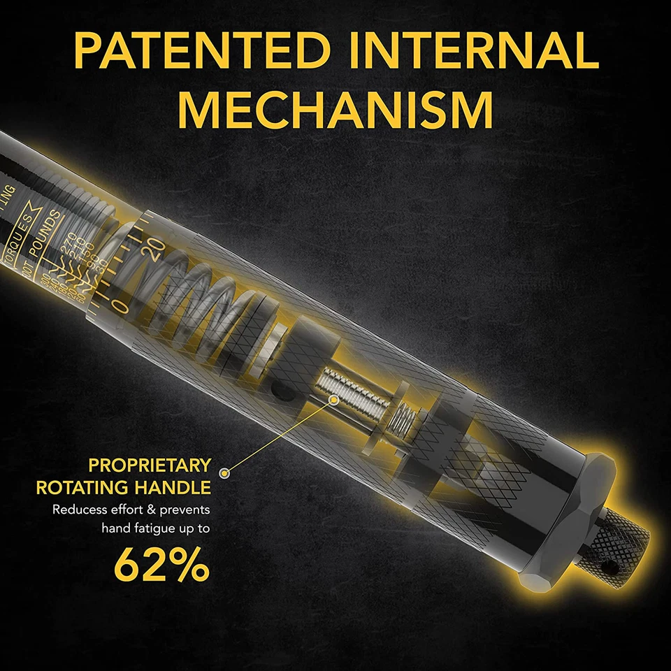 Llave dinamométrica LEXIVON 3/4 pulgadas 30~300 pies-lb / 40,7~406,8 Nm (LX-185) Foto 3 de 4
