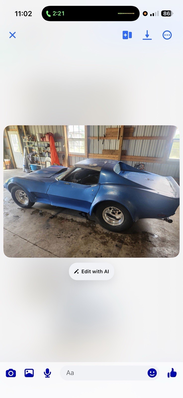1971 Chevrolet Corvette for sale in Bunker Hill West Virginia