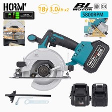 HORMY 5 inch Cordless Circular Saw 18V 5800 RP with Battery and Charger Set NEW
