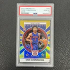 Cade Cunningham 2021-22 Panini Chronicles Hometown RC Gold Prizm 7/10 PSA 10