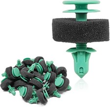 20pcs Door Trim Panel Retainer Clips with Sealer Push-Type Retainer Clips fo
