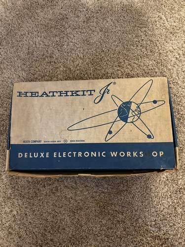 Heathkit Jr. DELUXE ELECTRONIC WORKSHOP, JK-18, Vintage, RAR, mit Handbuch