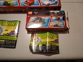 LEGO Cars 2 - 8638 Spy Jet Escape 9483 Agent Mater's Escape Empty Boxes W/manual