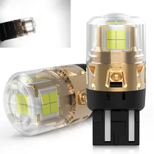 7440 7441 LED Back Up Reverse Light Bulbs Cool White 6000K Extremely Bright 2pcs