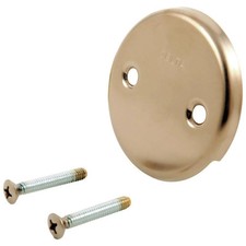 Delta Faucet RP31556CZ Overflow Plate 4" Brass Champagne Bronze No Trip Lever