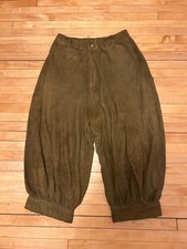 Vintage suede culottes / capris
