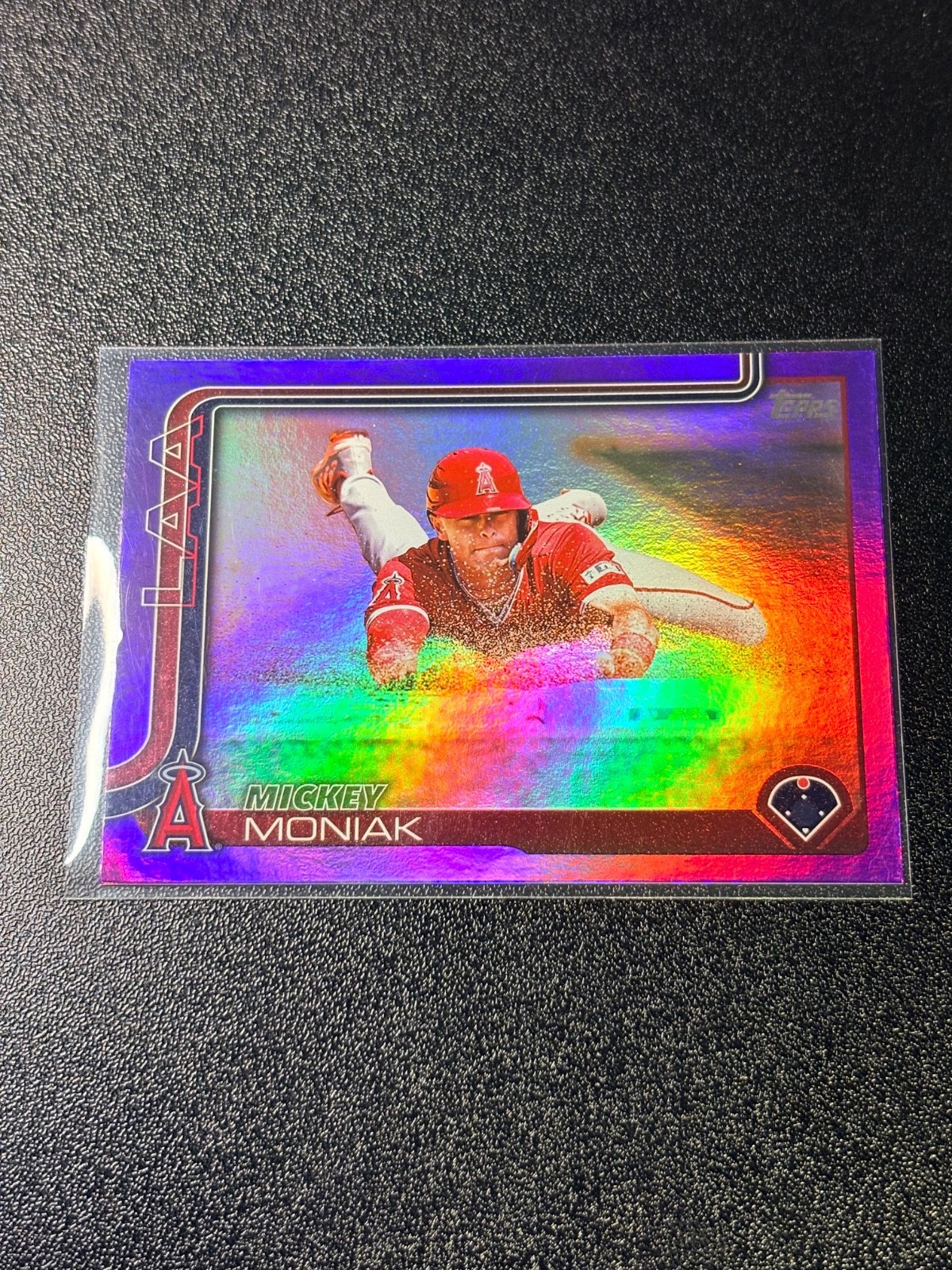 2025 Topps Series 2 - Mickey Moniak #479 Purple Holofoil /250